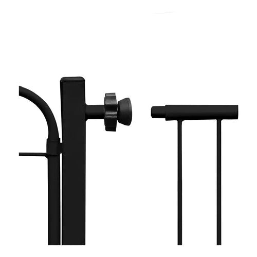 Portão Pet Portátil em Aço Antiferrugem | Segurança Prática para Pets e Crianças