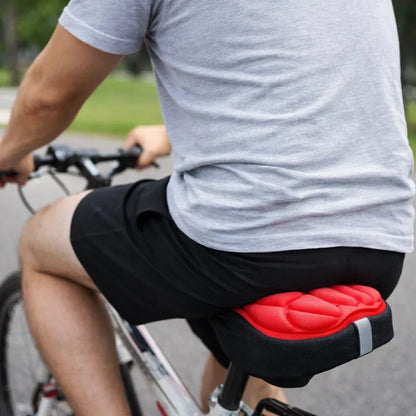 Capa Acolchoada para Selim de Bicicleta com Espuma Confortável e Ventilação