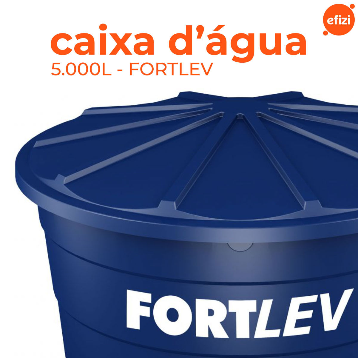 Caixa d'água Fortlev 5.000 L