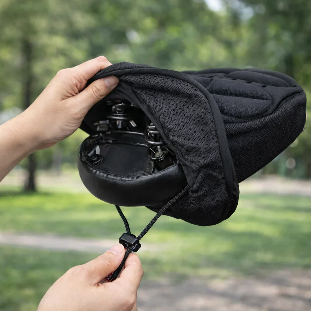 Capa Acolchoada para Selim de Bicicleta com Espuma Confortável e Ventilação