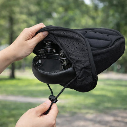 Capa Acolchoada para Selim de Bicicleta com Espuma Confortável e Ventilação