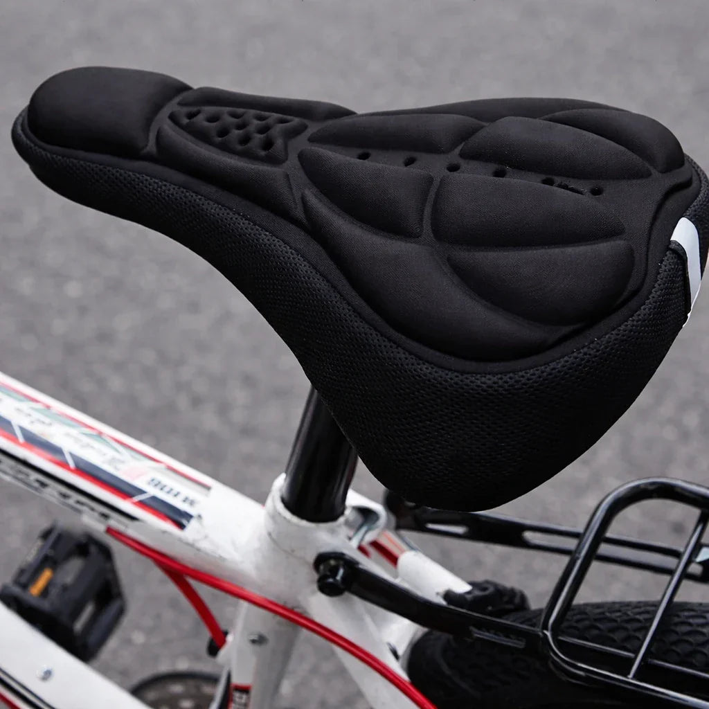 Capa Acolchoada para Selim de Bicicleta com Espuma Confortável e Ventilação