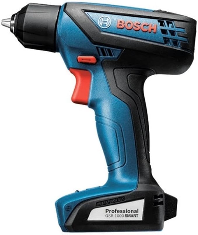 Bosch Furadeira Parafusadeira GSR 1000 Smart, Com Acessórios, 12 Volts