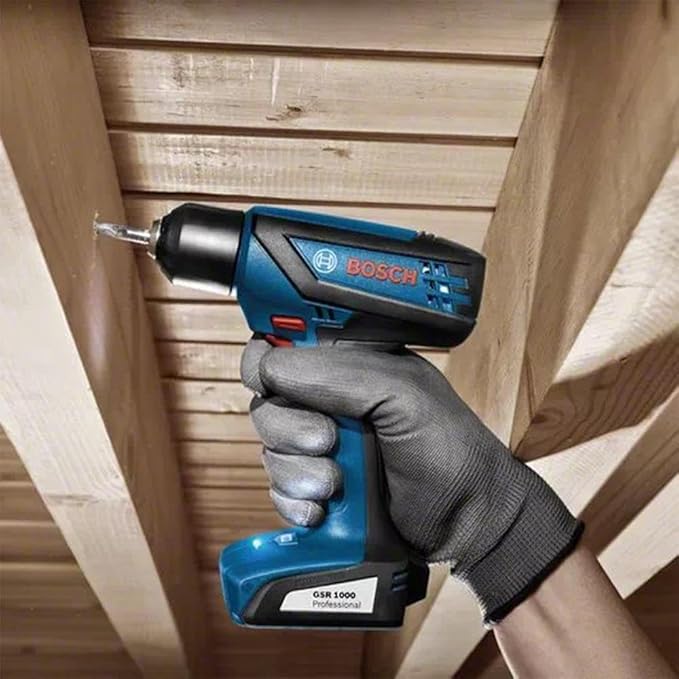 Bosch Furadeira Parafusadeira GSR 1000 Smart, Com Acessórios, 12 Volts