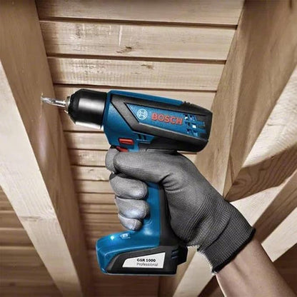 Bosch Furadeira Parafusadeira GSR 1000 Smart, Com Acessórios, 12 Volts