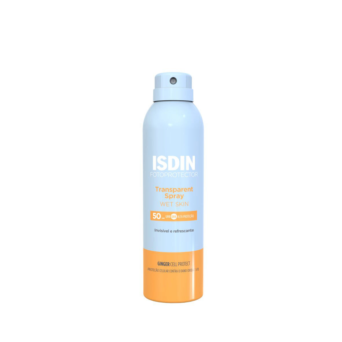Fotoprotetor ISDIN Transparent Spray Wet Skin FPS50