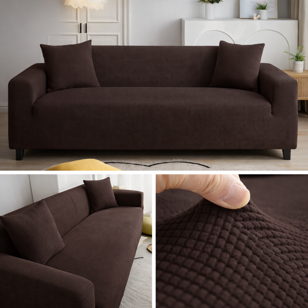 Capa Para Sofá Retrátil Semi Impermeável - Tecido Jacquard