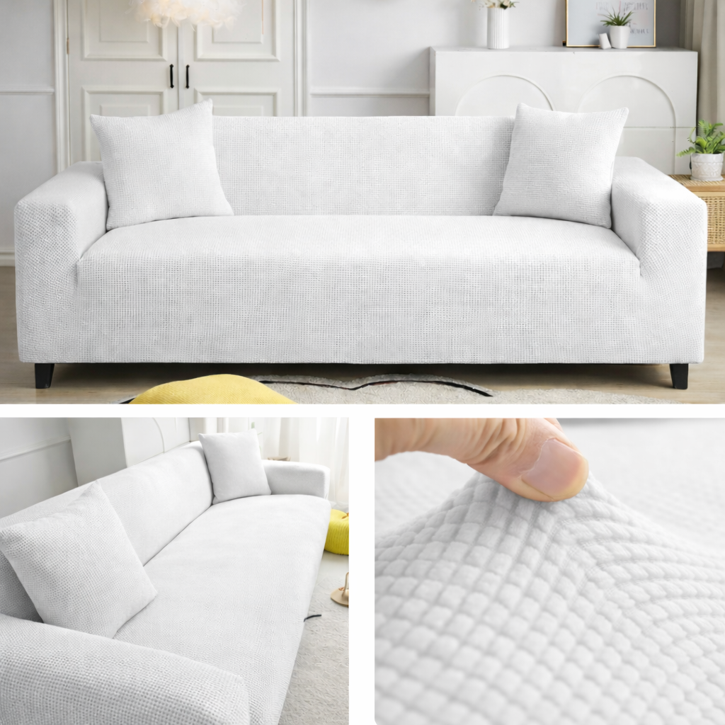 Capa Para Sofá Retrátil Semi Impermeável - Tecido Jacquard