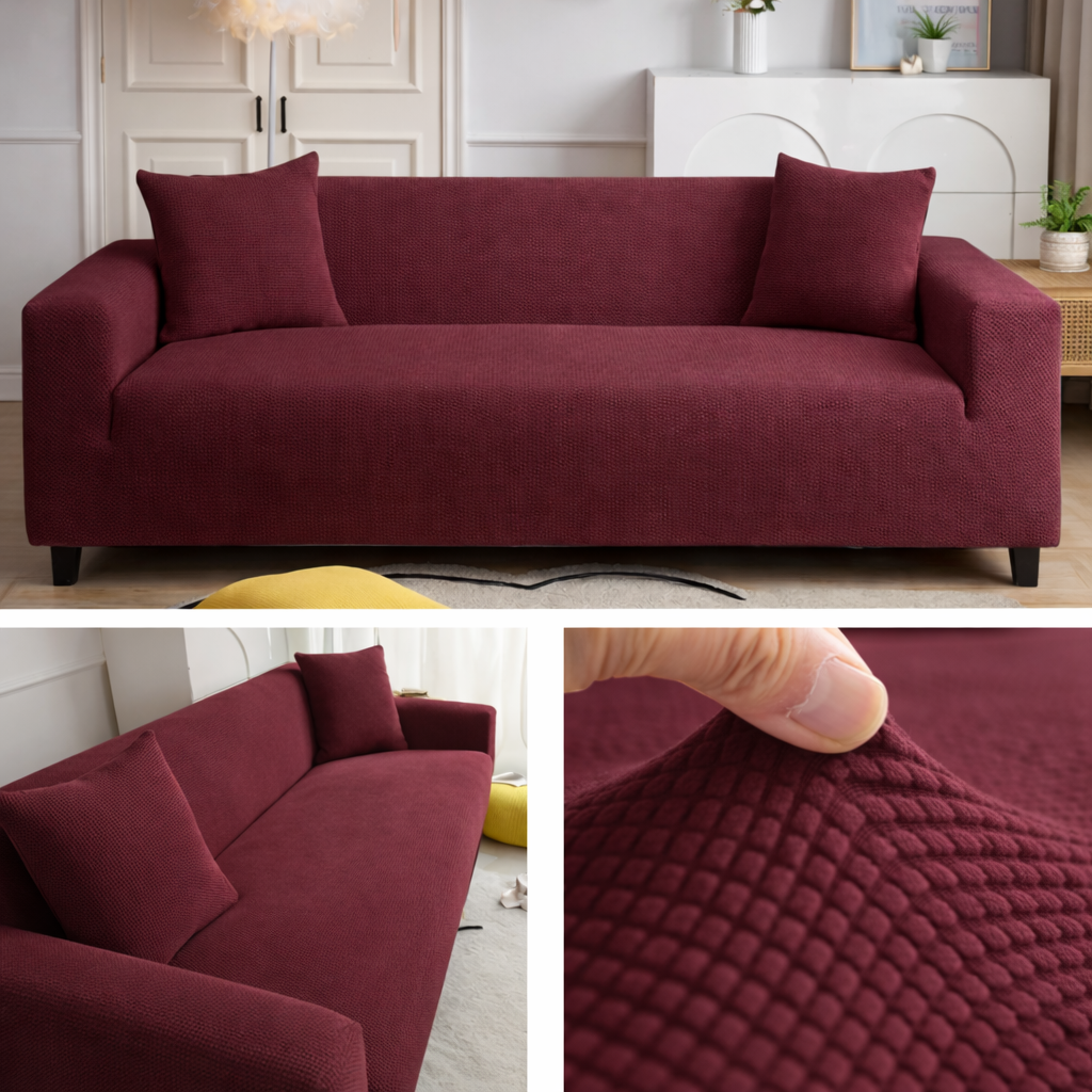 Capa Para Sofá Retrátil Semi Impermeável - Tecido Jacquard