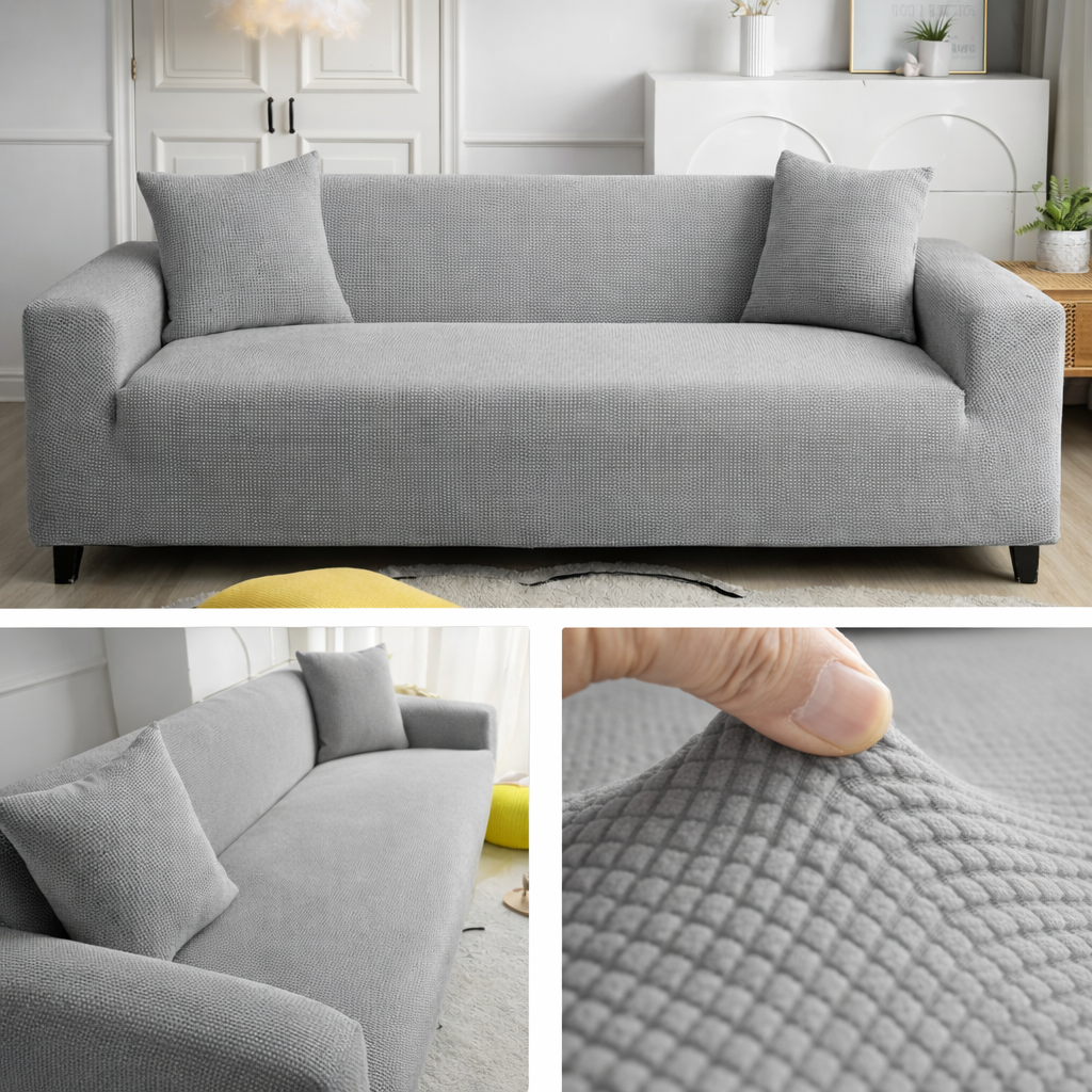 Capa Para Sofá Retrátil Semi Impermeável - Tecido Jacquard