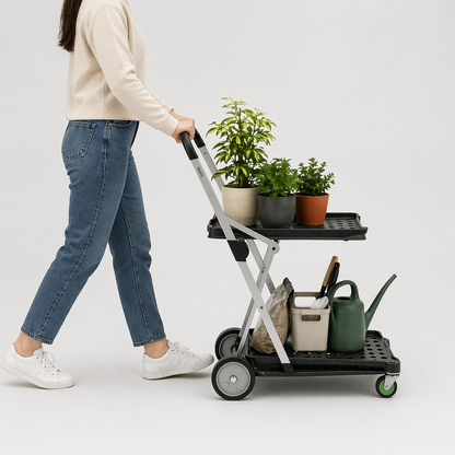 Carrinho de Compras Dobrável e Portátil - Flexycart