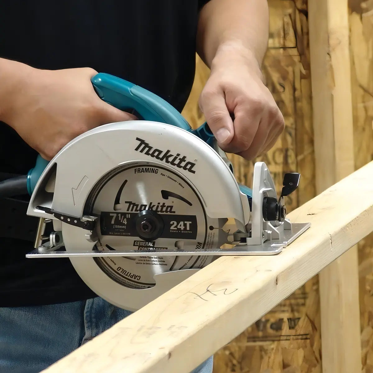 Serra Circular 7.1/4 1800w 5007n Makita Azul-turquesa