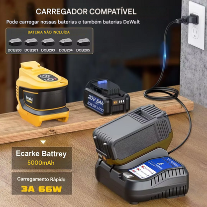 Inversor de Energia Portátil Ecarke 200W