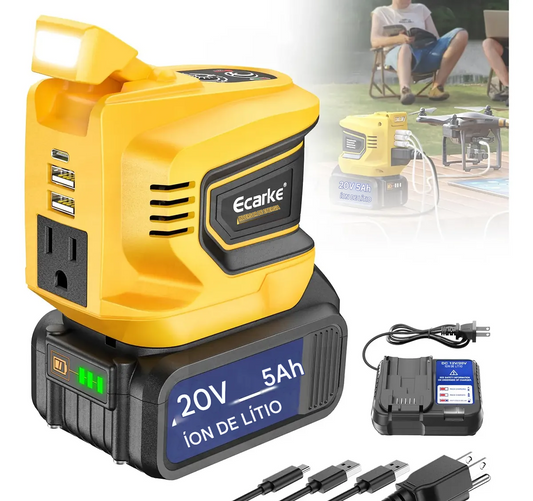 Inversor de Energia Portátil Ecarke 200W