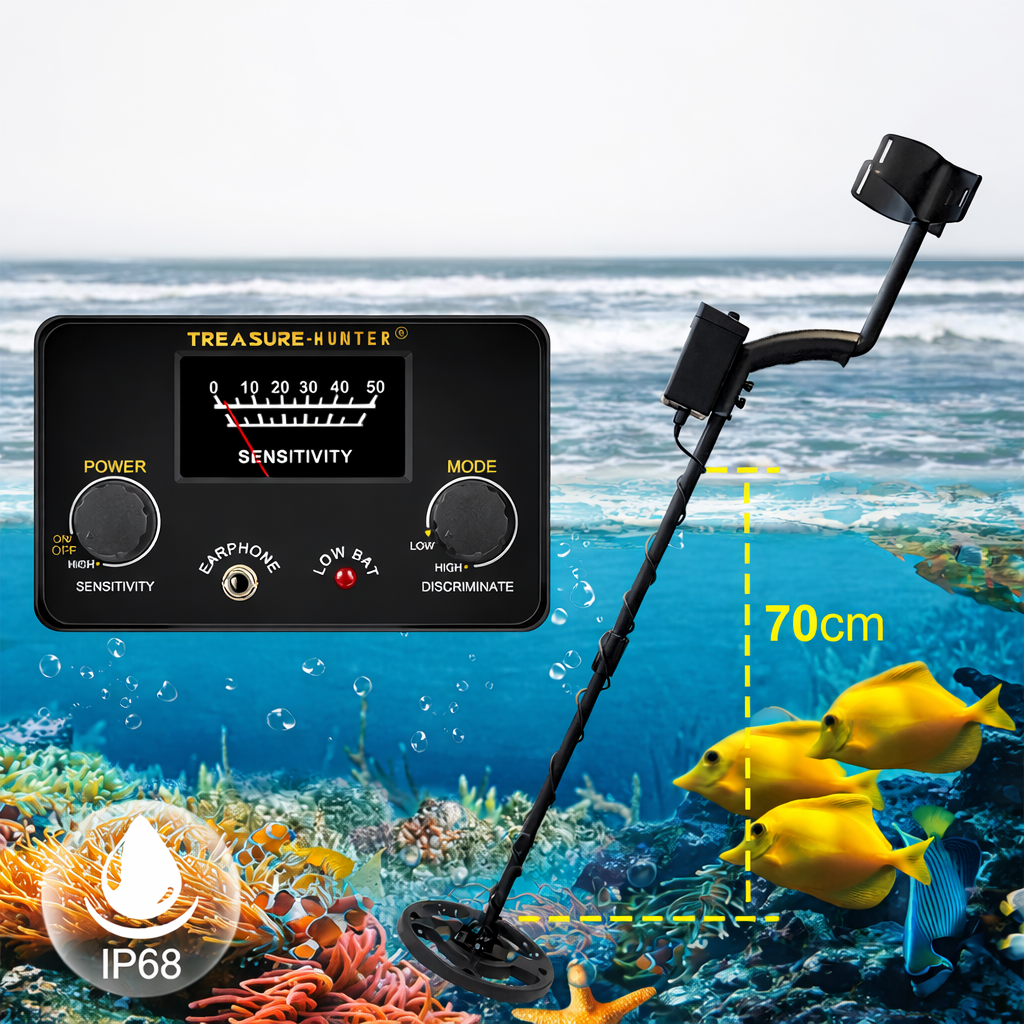 Detector de Metais e Pedras Preciosas Profissional