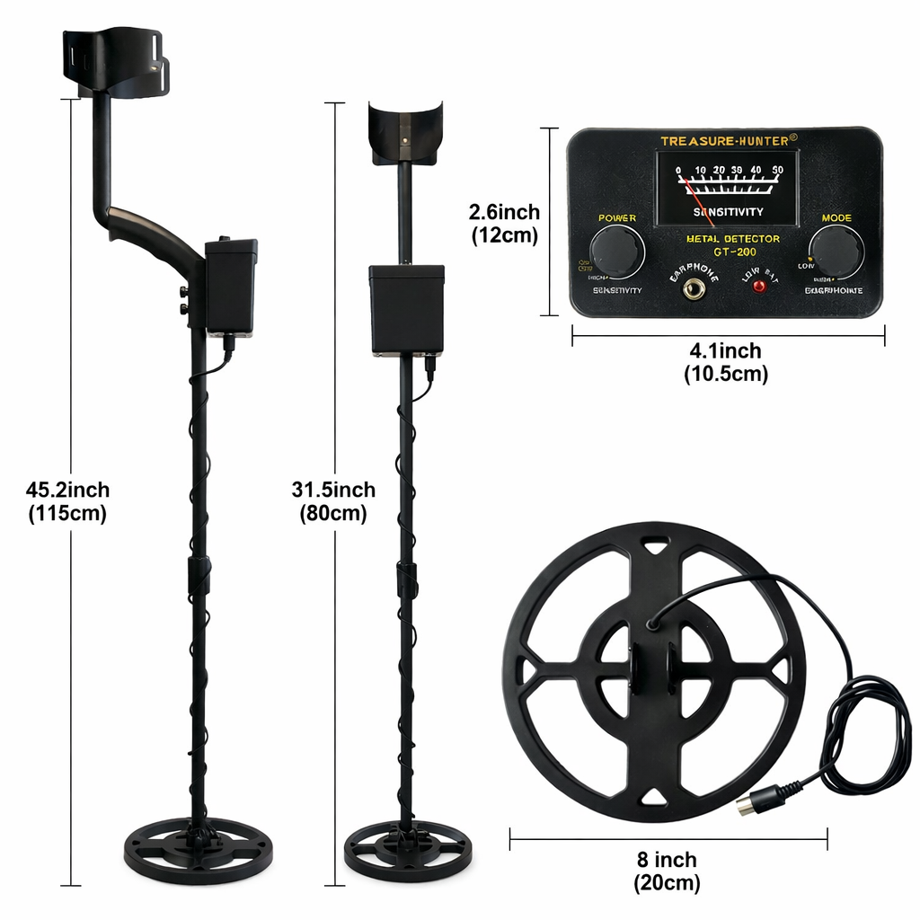 Detector de Metais e Pedras Preciosas Profissional