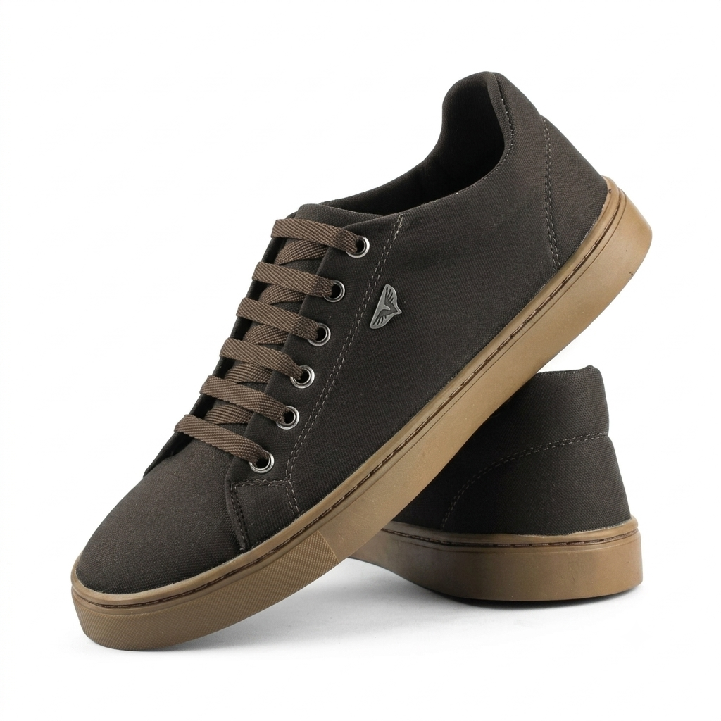 Sapatênis Masculino Em Couro Premium (COMPRE 1 LEVE 2)
