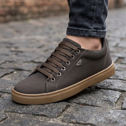 Sapatênis Masculino Em Couro Premium (COMPRE 1 LEVE 2)