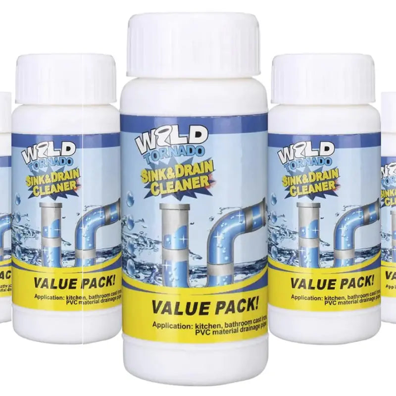Poderoso Desentupidor de Pias e Ralos Wild Tornado