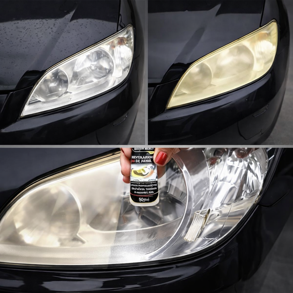 Revitalizador de Farol Automotivo Mágico