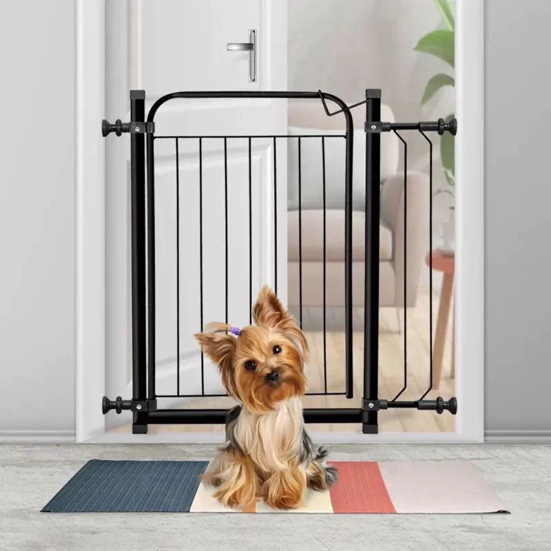 Portão Pet Portátil em Aço Antiferrugem | Segurança Prática para Pets e Crianças