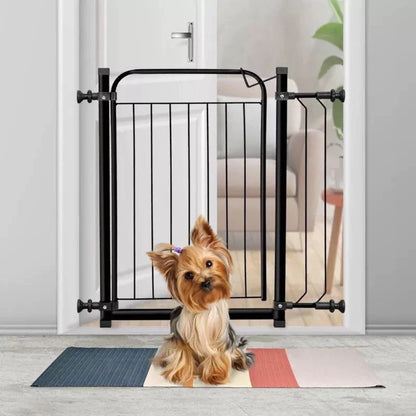 Portão Pet Portátil em Aço Antiferrugem | Segurança Prática para Pets e Crianças