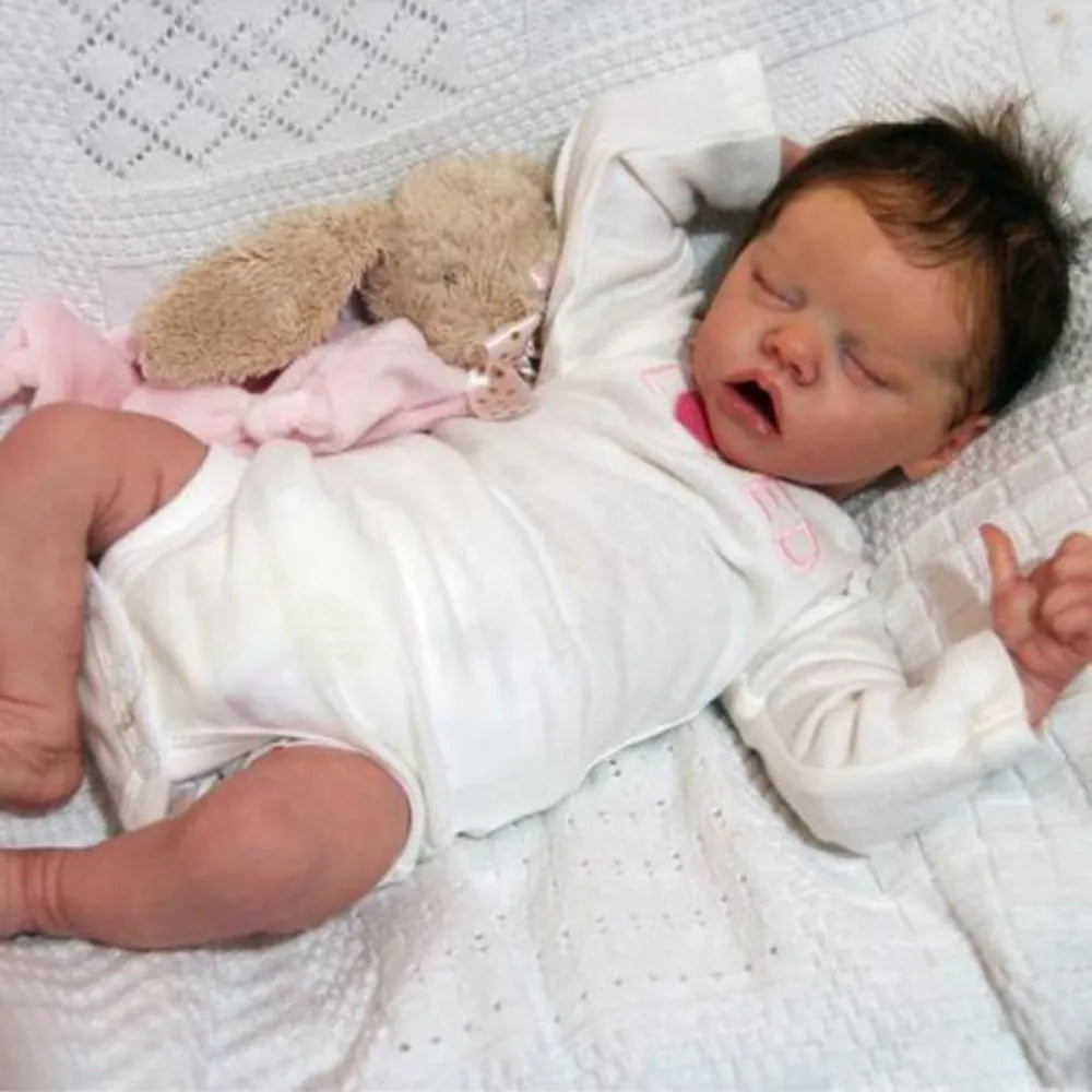 Boneca Mini BebeReborn + Roupinha