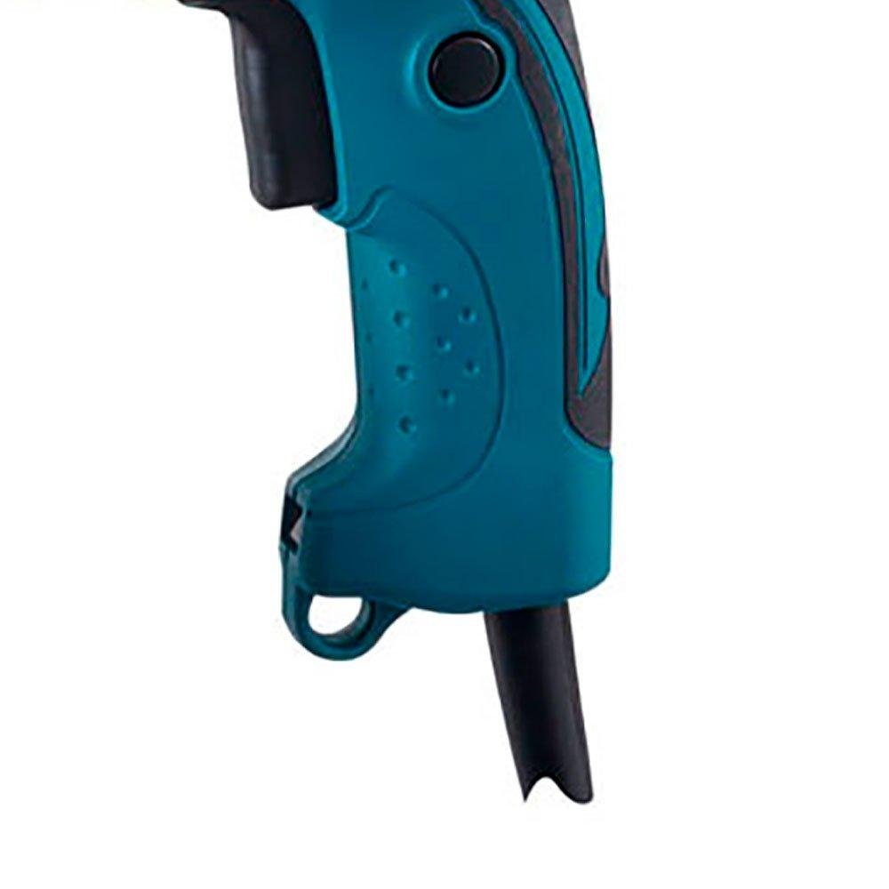 Detalhe do gatilho da Makita HP1640