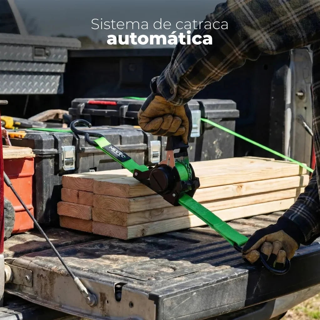Cinta de Carga Retrátil Automática
