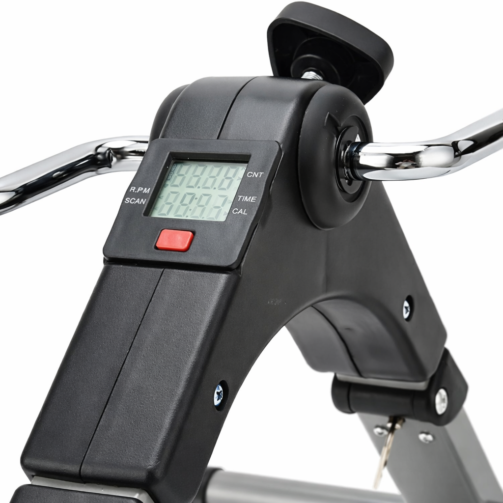 Mini Bicicleta Ergométrica de Mesa e Pedal
