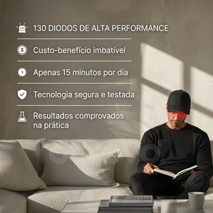 Tecnologia LED para Crescimento Capilar