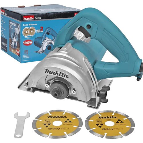 Serra Mármore 4.3/8 POL 1.300W + 2 Discos 4100NH3ZX2 MAKITA