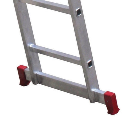 Escada de Alumínio Articulada 4x4 com 16 Degraus – Multiuso, Dobrável e Profissional BOTAFOGO-ESC0293